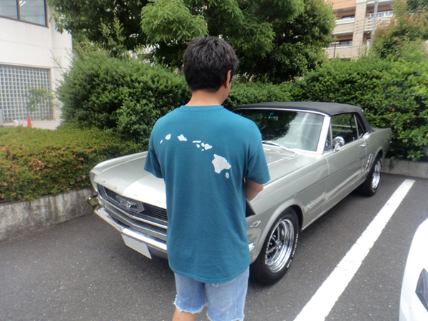 東京都渋谷区　小槻様　1966 Mustang Convertible