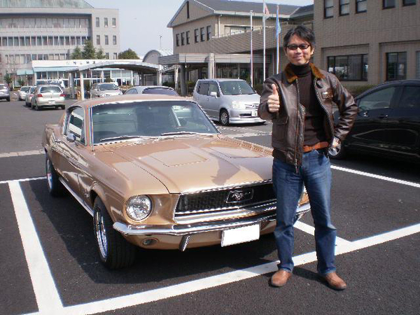 滋賀県守山市　中野様　1968 Mustang Fastback