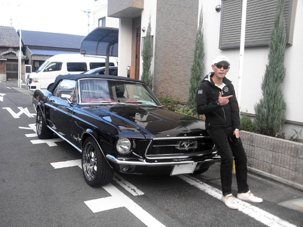 愛知県名古屋市　Ｋン様　1967 Mustang Convertible