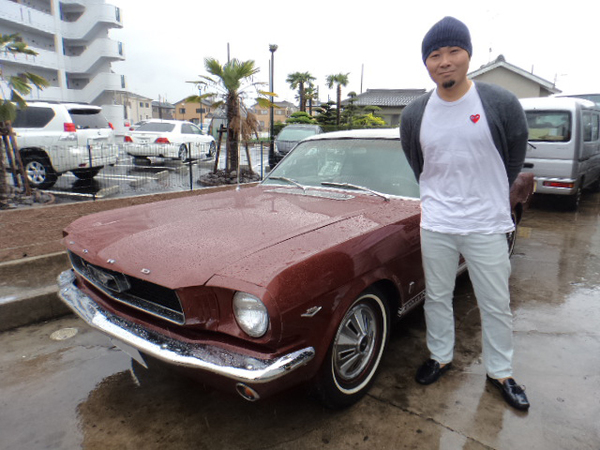 静岡県浜松市　澤井様　1966 Mustang Coupe