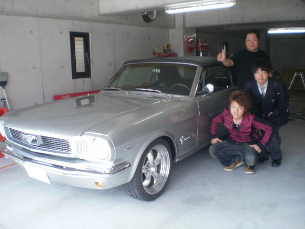 愛知県日進市　芝様　1966 Mustang Convertibleのサムネイル