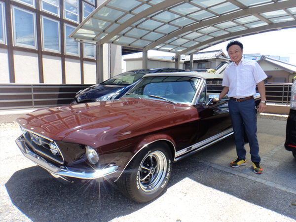 愛知県小牧市　松浦様　1967 Mustang Convertible