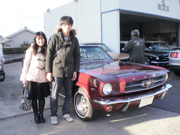 愛知県知多市　播本様　1965 Mustang Convertible