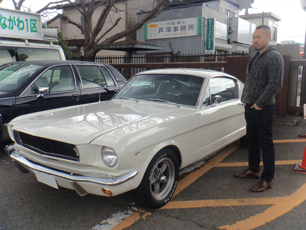 神奈川県横浜市　Hahn様　1965 Mustang Fastback