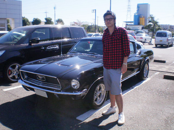 神奈川県秦野市　神山様　1968 Mustang Fastback