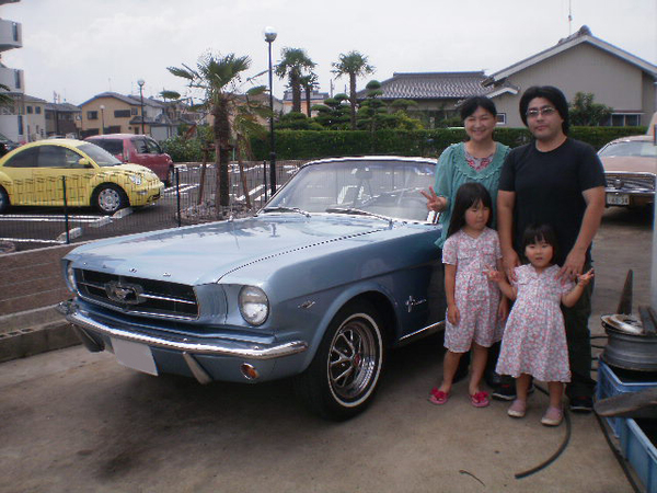 兵庫県加古川市　陰山様　1965 Mustang Convertibleのサムネイル