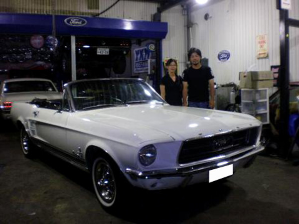 愛知県知多郡　神谷様　1967 Mustang Convertible