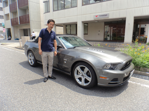 愛知県名古屋市　加藤様　2013 Mustang GT Convertibleのサムネイル
