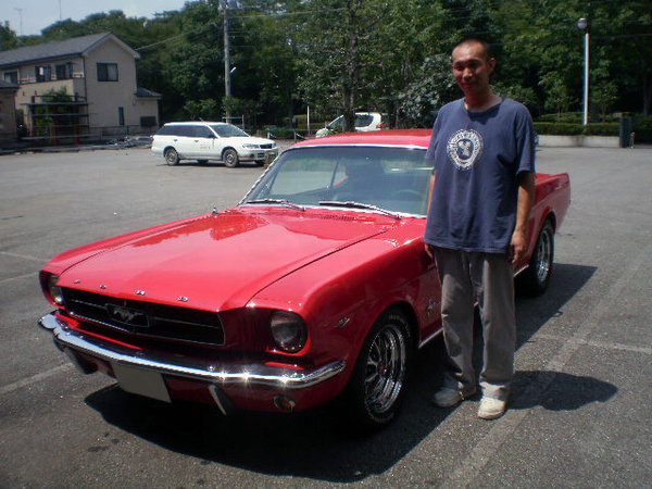 栃木県宇都宮市　笠井様　1965 Mustang Coupe