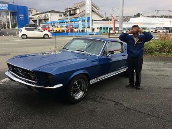 熊本県熊本市　冨田様　1967 Mustang Fastback