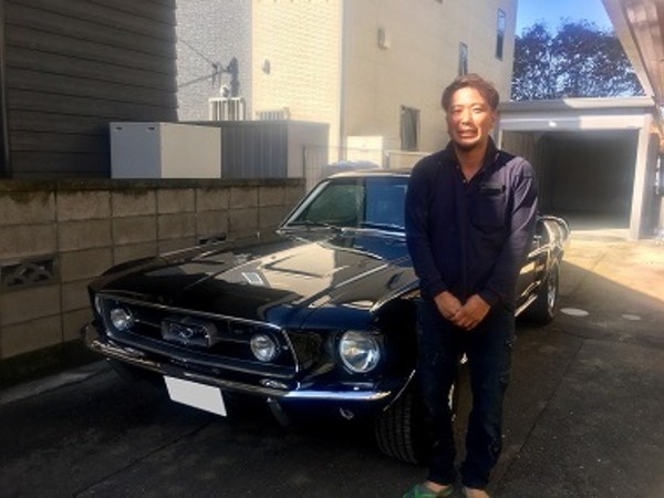 埼玉県鴻巣市　須藤様　1967 Mustang Fastback