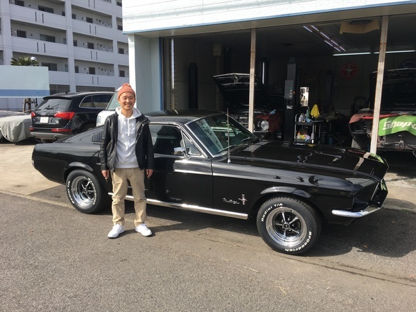静岡県浜松市　清水様　1967 Mustang Fastback