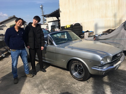 岐阜県加茂郡　福田様　1966 Mustang Convertible