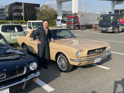 兵庫県芦屋市 笹川様 1966 Mustang Coupe