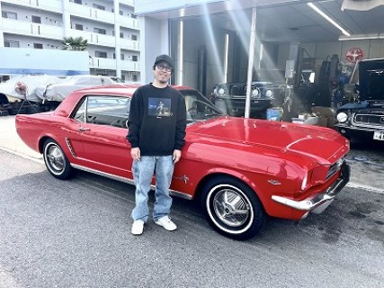 愛知県岡崎市 鈴木様 1964-1/2 Mustang Coupe